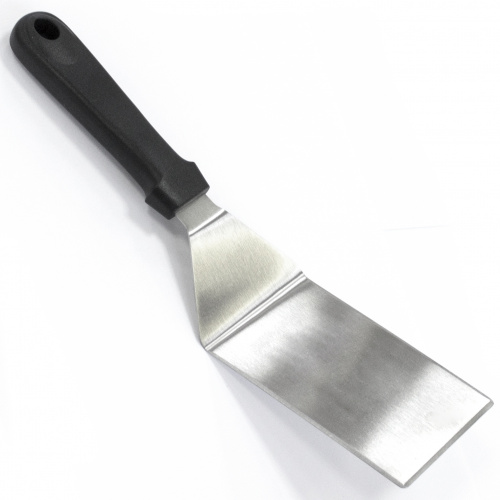 Лопатка поварская L=29см прямая, неперфорированная, с пластик.ручкой HL-B531 Roal код 225405.jpg