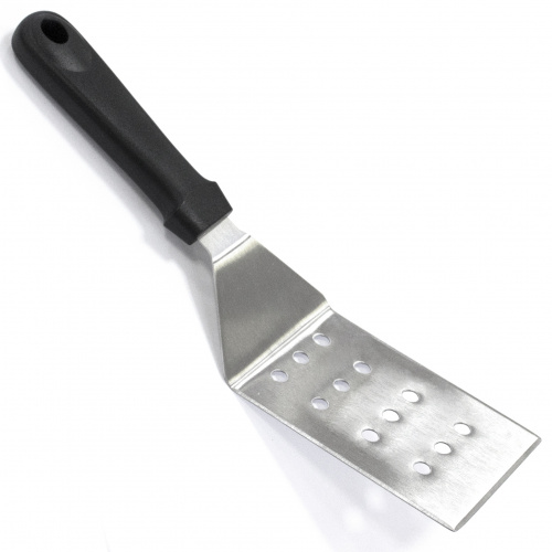 Лопатка поварская L=29см прямая, перфорированная, с пластик.ручкой HL-B543 Roal код 225412.jpg